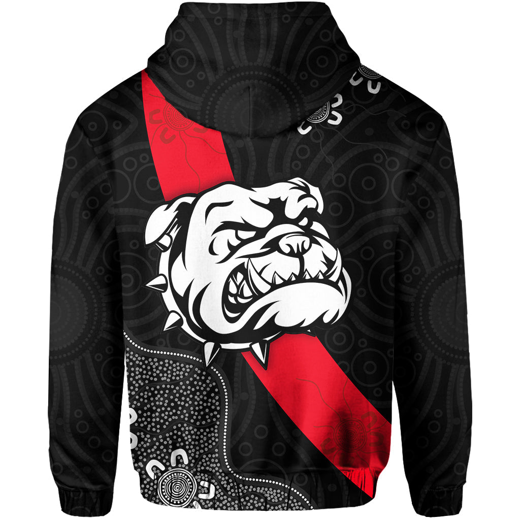 West Football Club Hoodie - The Bloods Alice Springs LT13