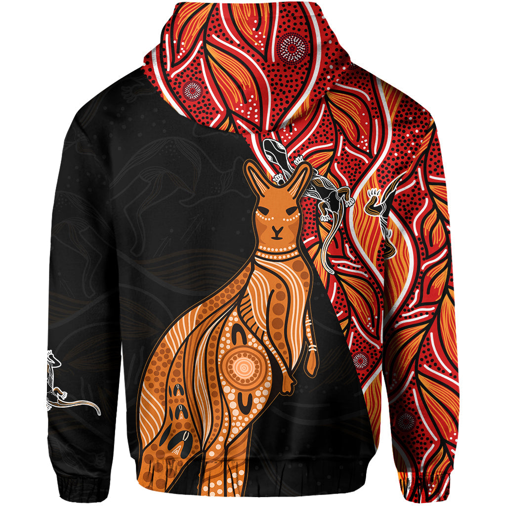 custom-personalised-australia-map-zip-hoodie-aussie-kangaroo-aboriginal
