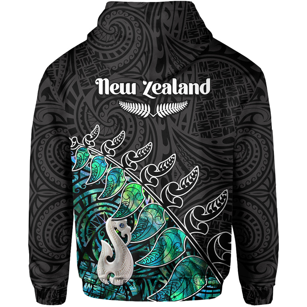 custom-personalised-new-zealand-maori-fern-and-manaia-version-black