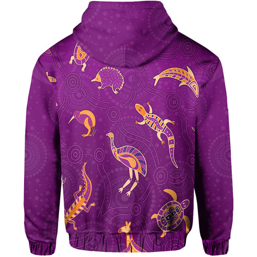 aboriginal-art-hoodie-animals-australia-version-purple