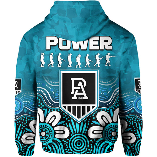 power-anzac-2022-hoodie-port-adelaide-aboriginal-remember-them