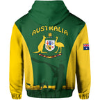 custom-personalised-australia-national-colours-hoodie-green-and-gold