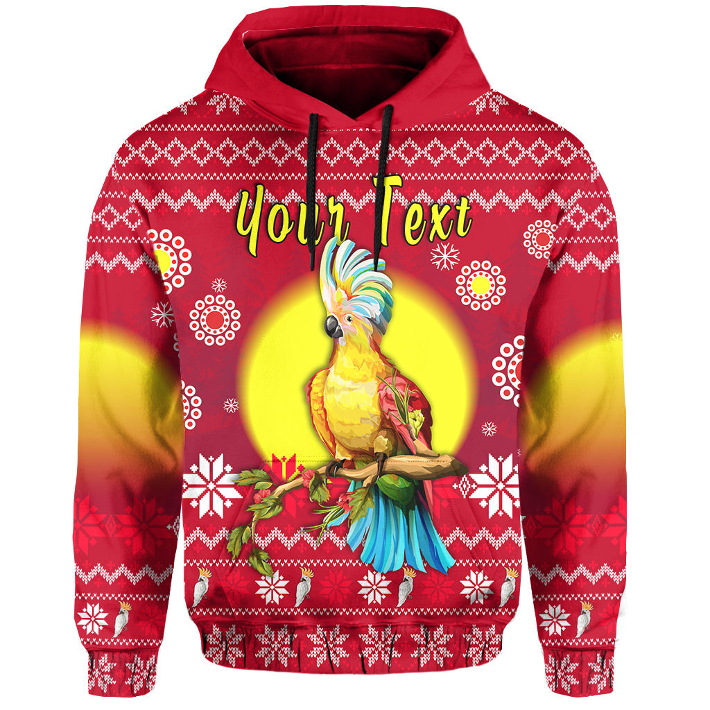 custom-personalised-australia-christmas-hoodie-be-loved-cockatoo