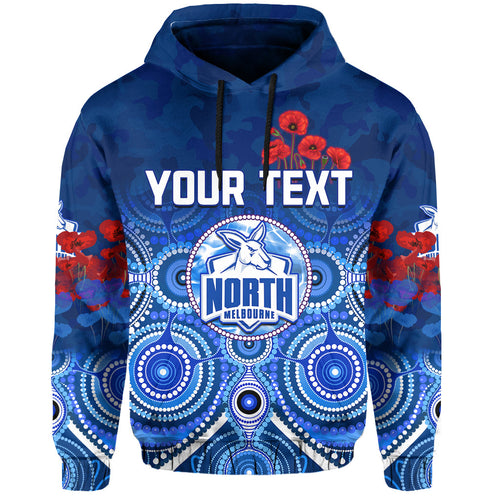 custom-personalised-kangaroos-anzac-2022-hoodie-north-melbourne-football-aboriginal-poppy-flowers