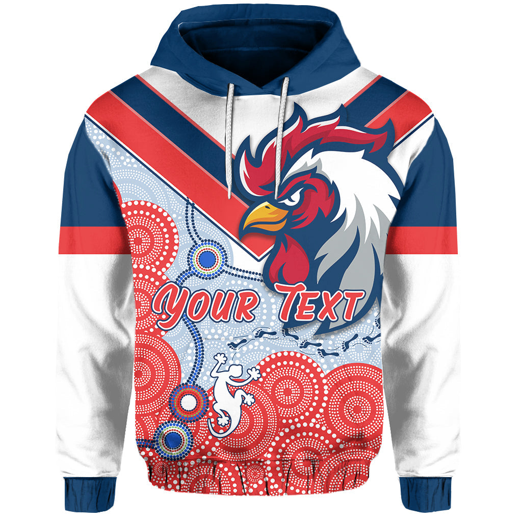 custom-personalised-roosters-hoodie-white-aboriginal-rugby