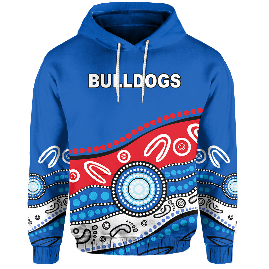 custom-personalised-bulldogs-indigenous-hoodie-western-custom-text-and-number