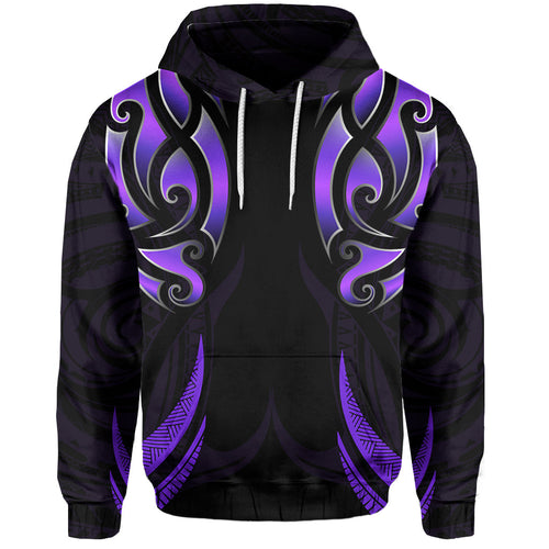 custom-personalised-new-zealand-maori-hoodie-simple-love-purple