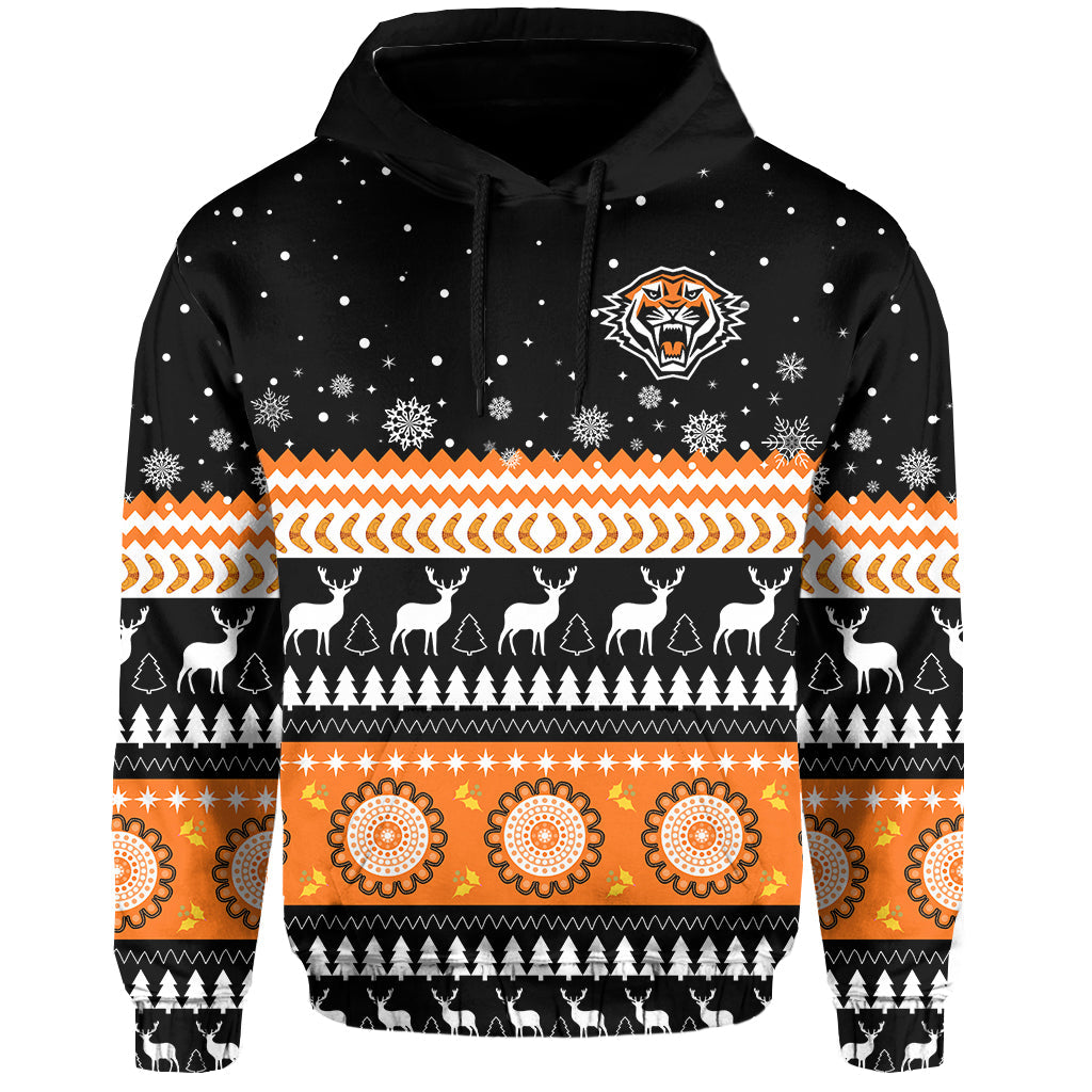 custom-personalised-wests-tigers-hoodie-merry-christmas-energy