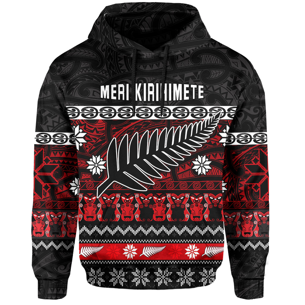 new-zealand-silver-fern-christmas-hoodie-maori-meri-kirihimete