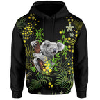 golden-wattle-hoodie-koala-australia-acacia-pycnantha-version-simple