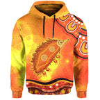custom-personalised-echidna-aboriginal-hoodie-australian-animal