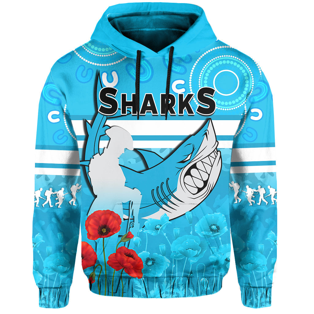 custom-text-and-number-sharks-anzac-2022-hoodie-cronulla-sutherland-lest-we-forget