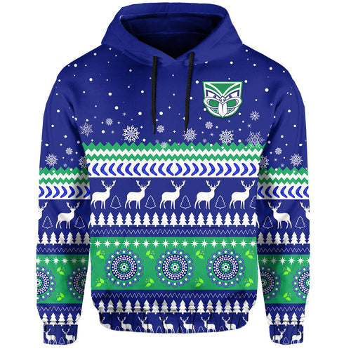 custom-personalised-warriors-hoodie-merry-christmas-new-zealand