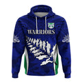 Warriors Anzac 2022 Hoodie Maori Pattern Always Remember Them LT13