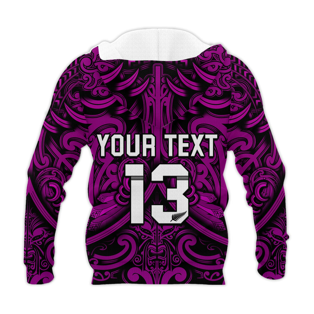 custom-text-and-number-new-zealand-silver-fern-rugby-hoodie-all-black-purple-nz-maori-pattern