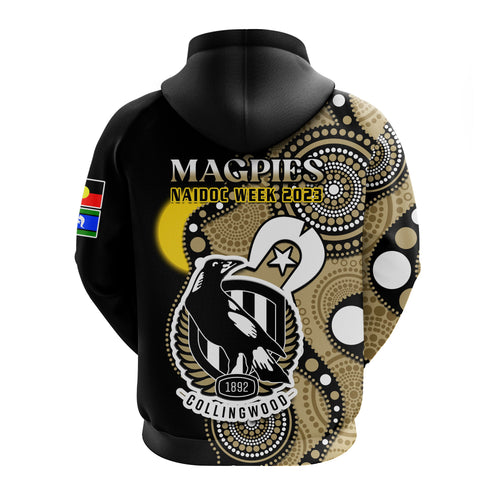 collingwood-football-naidoc-2023-hoodie-magpies-for-our-elders-indigenous-art