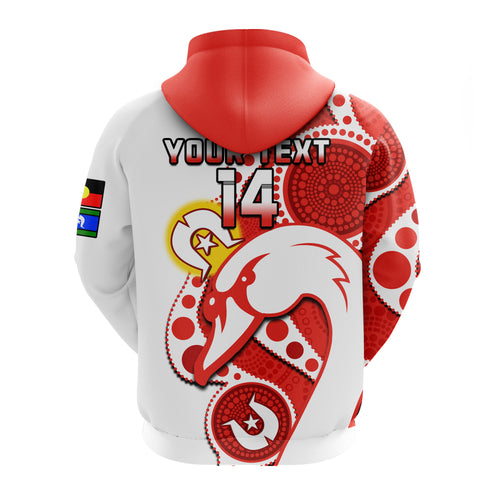 custom-text-and-number-swans-football-naidoc-2023-hoodie-sydney-for-our-elders-indigenous-art