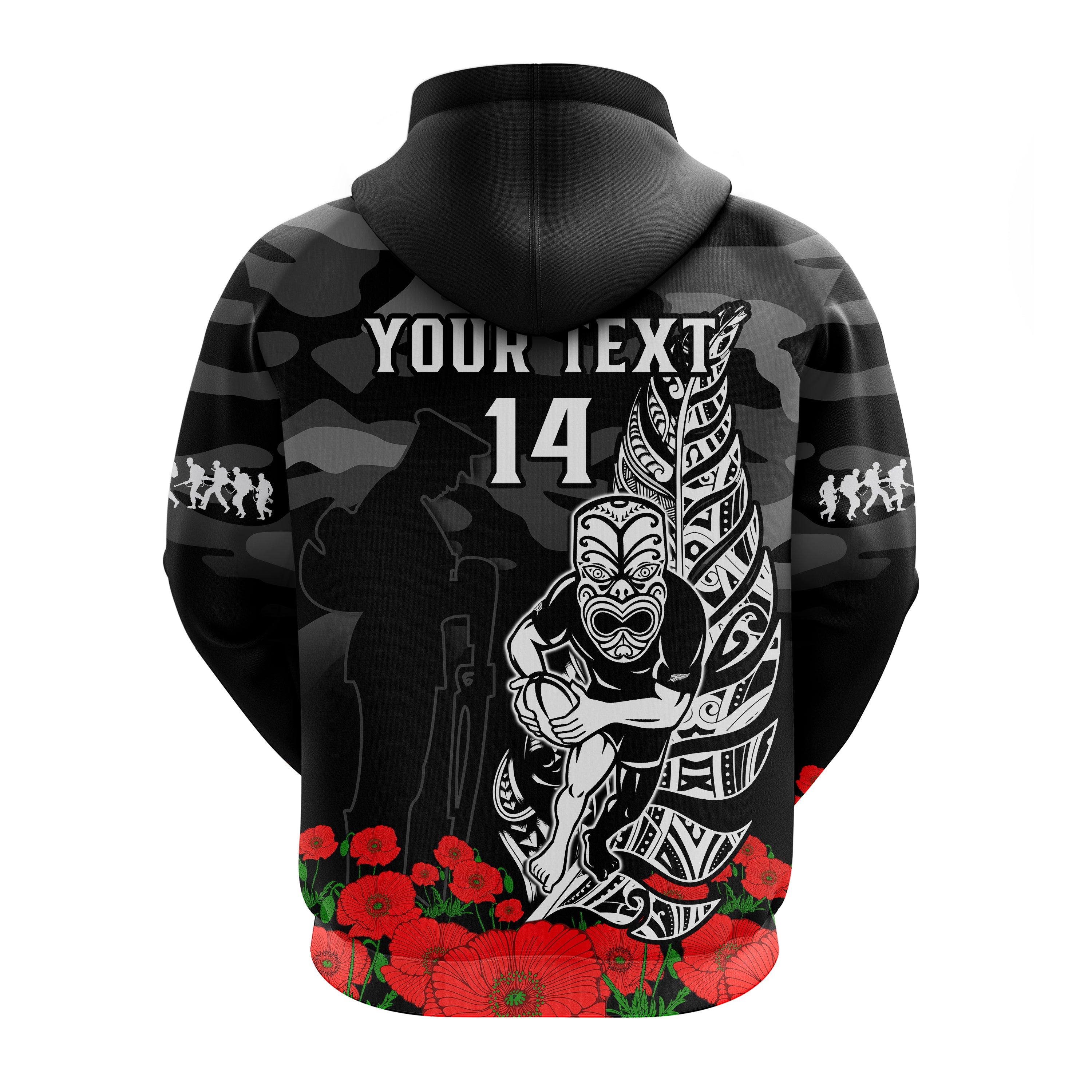 custom-text-and-number-warriors-anzac-2023-hoodie-nz-fern-camouflage-poppy-mix-aboriginal