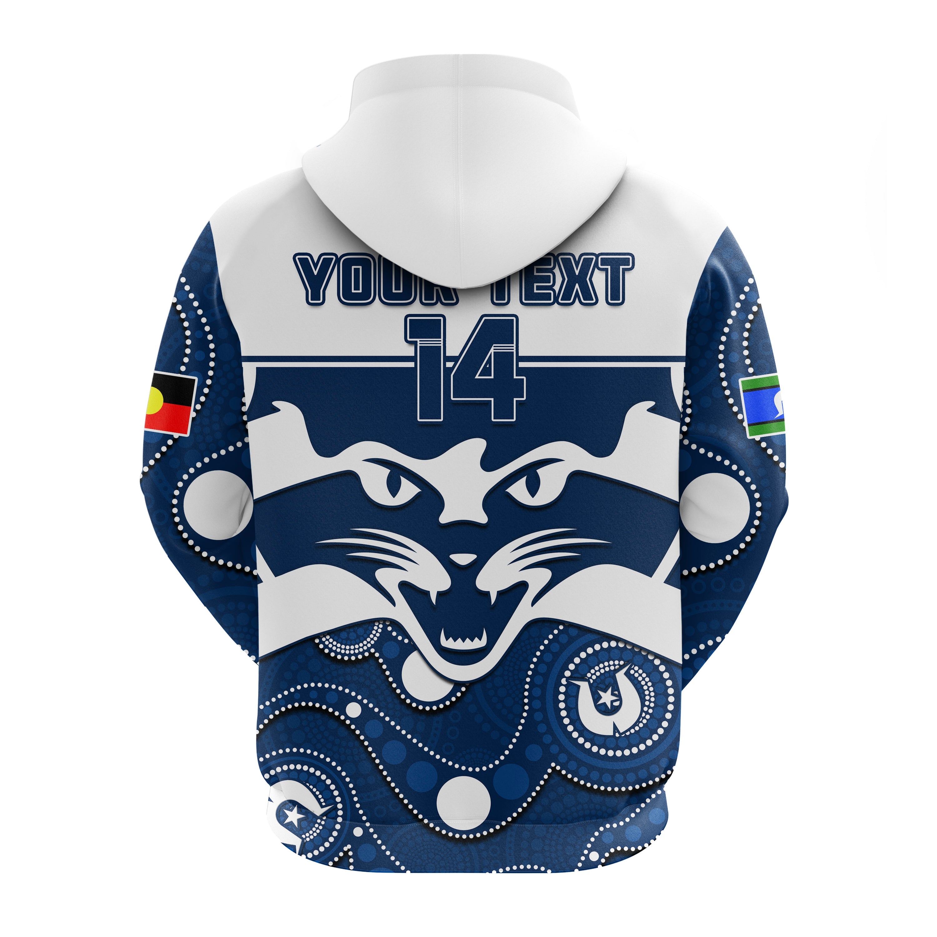 custom-text-and-number-geelong-football-naidoc-2023-hoodie-cats-for-our-elders-indigenous-art