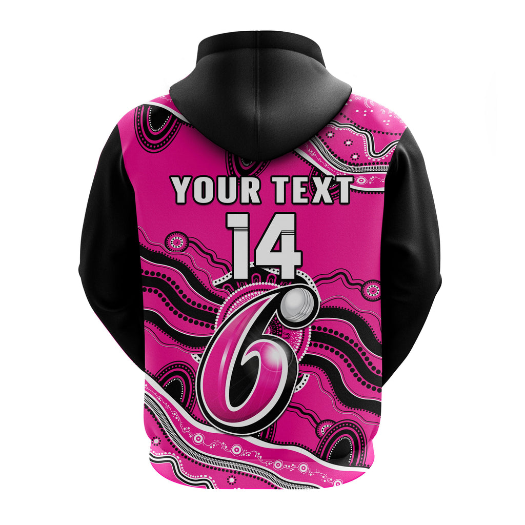 custom-text-and-number-sixers-cricket-hoodie-sydney-aboriginal-painting