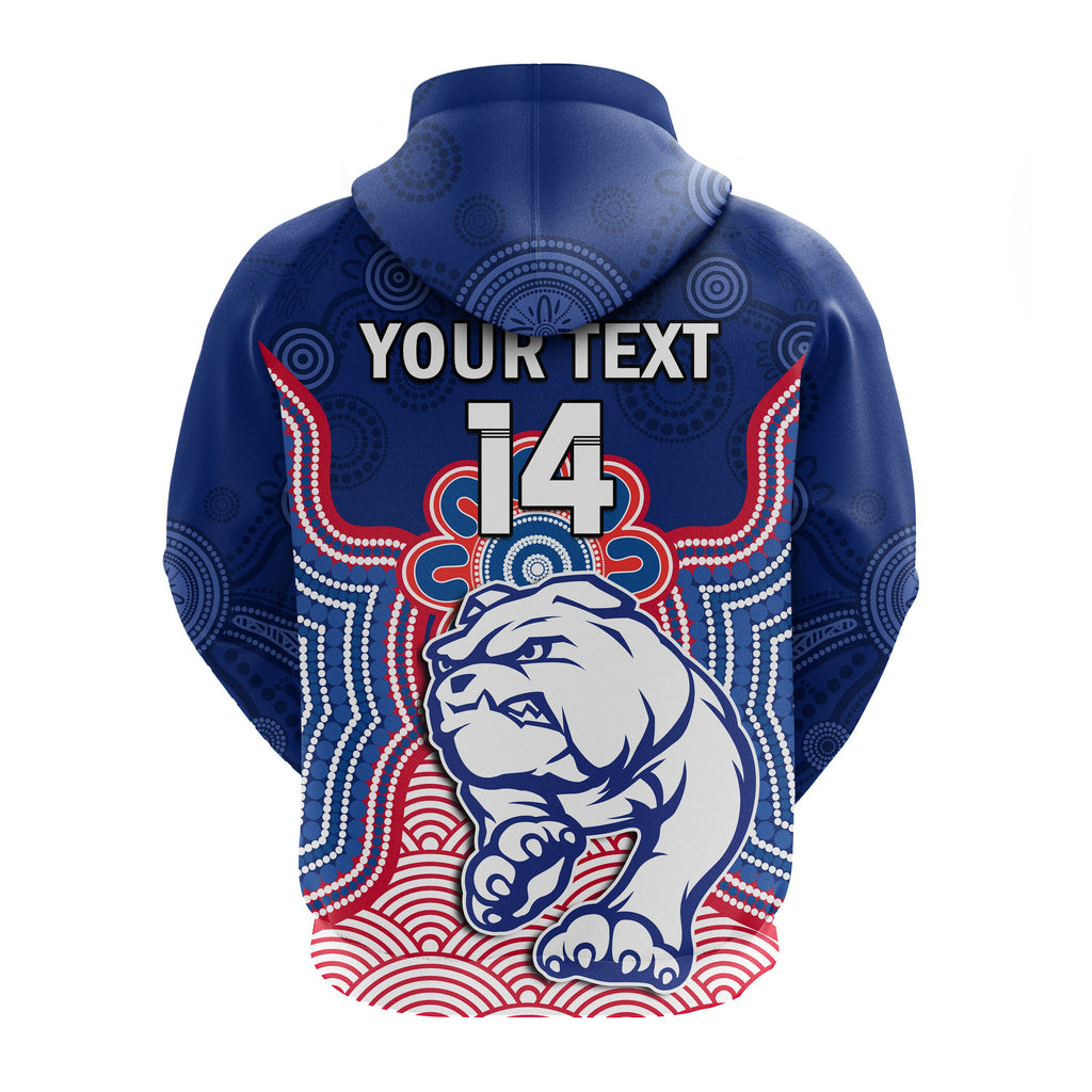 custom-text-and-number-bulldogs-football-hoodie-western-doggies-aboriginal-art