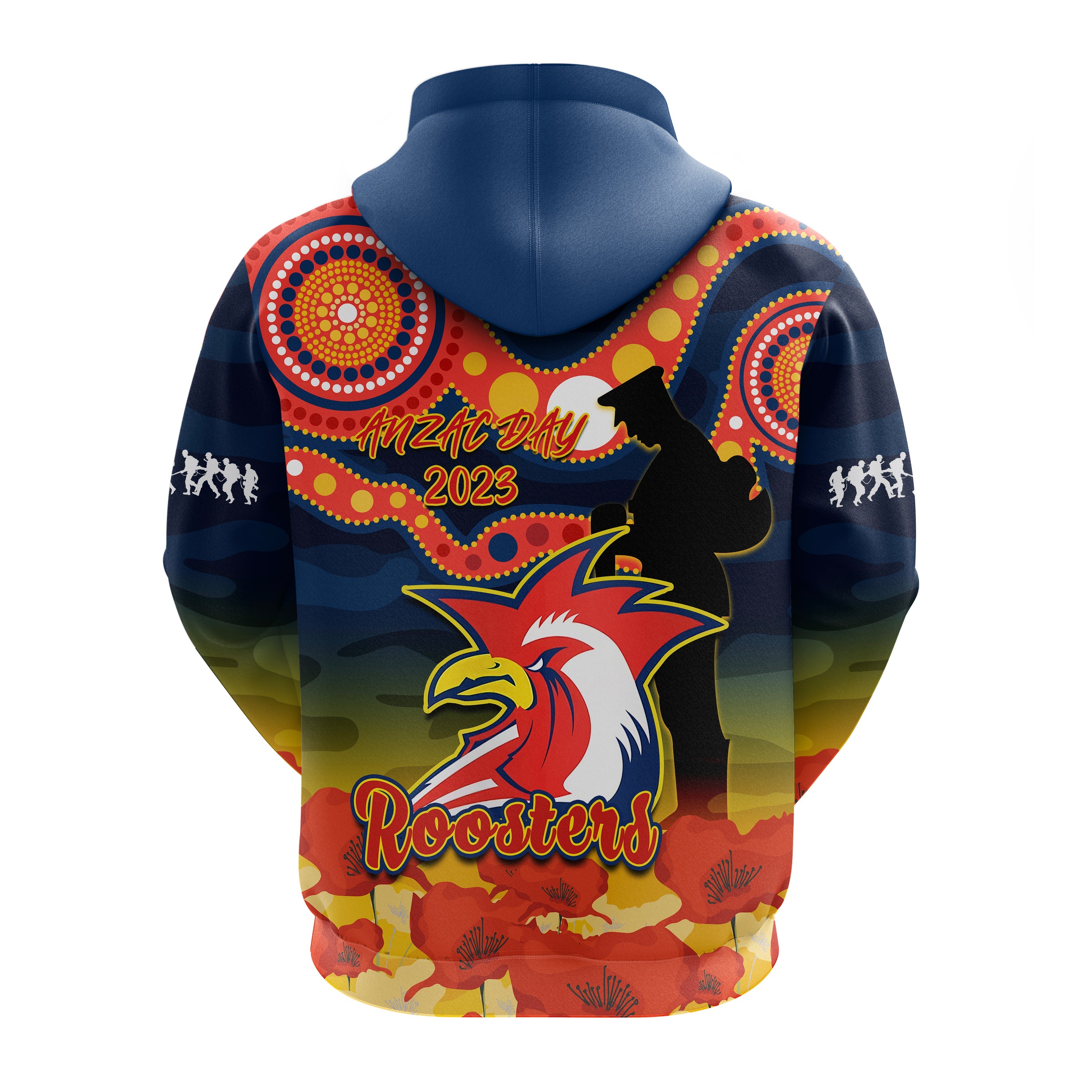 roosters-rugby-anzac-2023-hoodie-dots-poppy-mix-camouflage-lest-we-forget