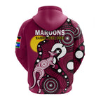 maroons-rugby-naidoc-2023-hoodie-qld-for-our-elders-indigenous-art