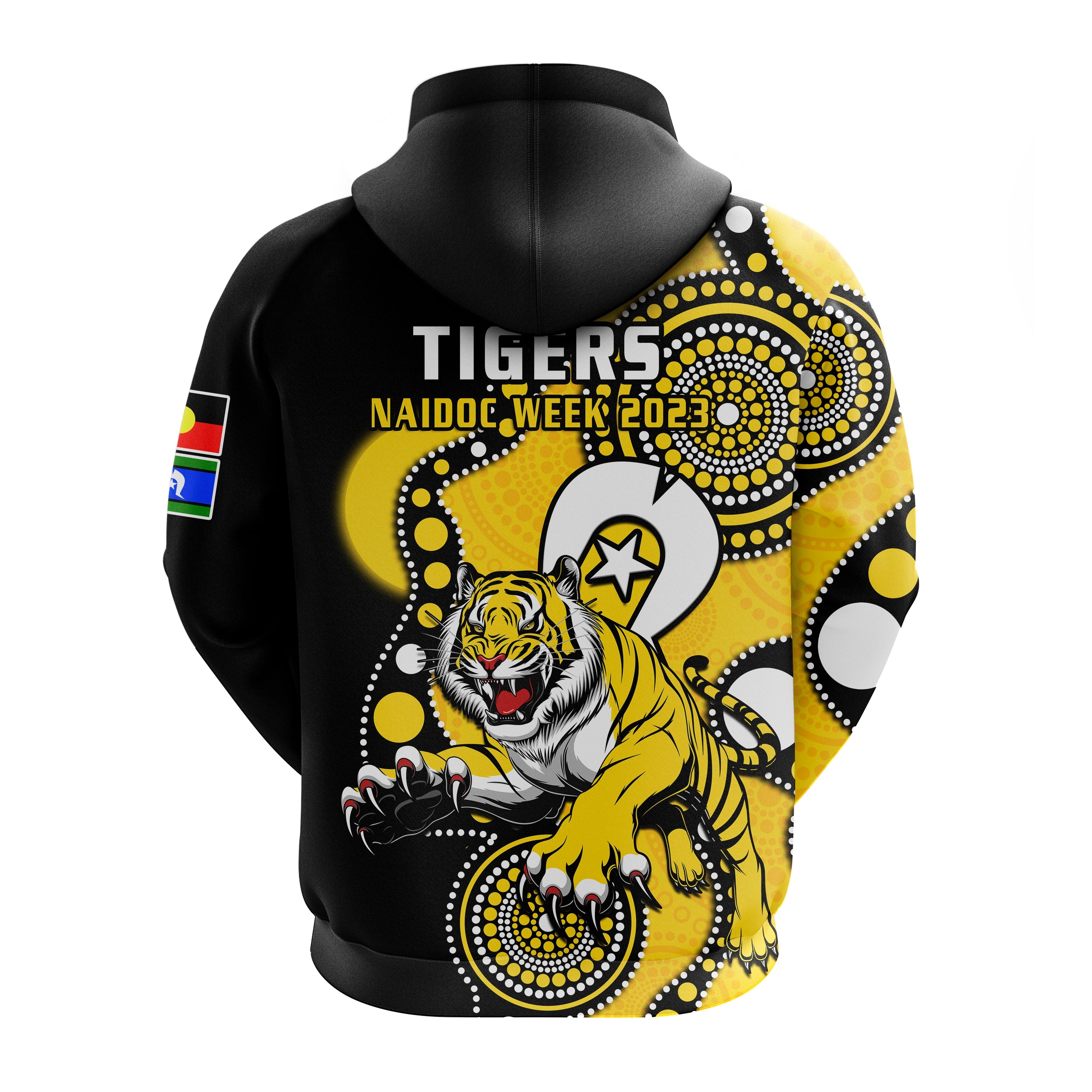 richmond-football-naidoc-2023-hoodie-tigers-for-our-elders-indigenous-art
