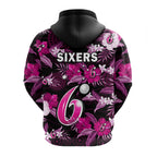 sydney-sixers-cricket-hoodie-aboriginal-art-mix-tropical-flowers