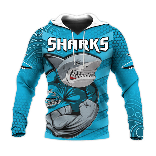 custom-text-and-number-sharks-rugby-hoodie-go-sharkies-aboriginal-sporty-version