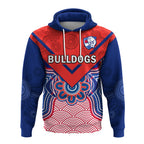 bulldogs-football-hoodie-western-doggies-aboriginal-art