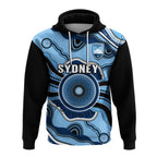custom-text-and-number-sydney-football-hoodie-aboriginal-go-sky-blues-art