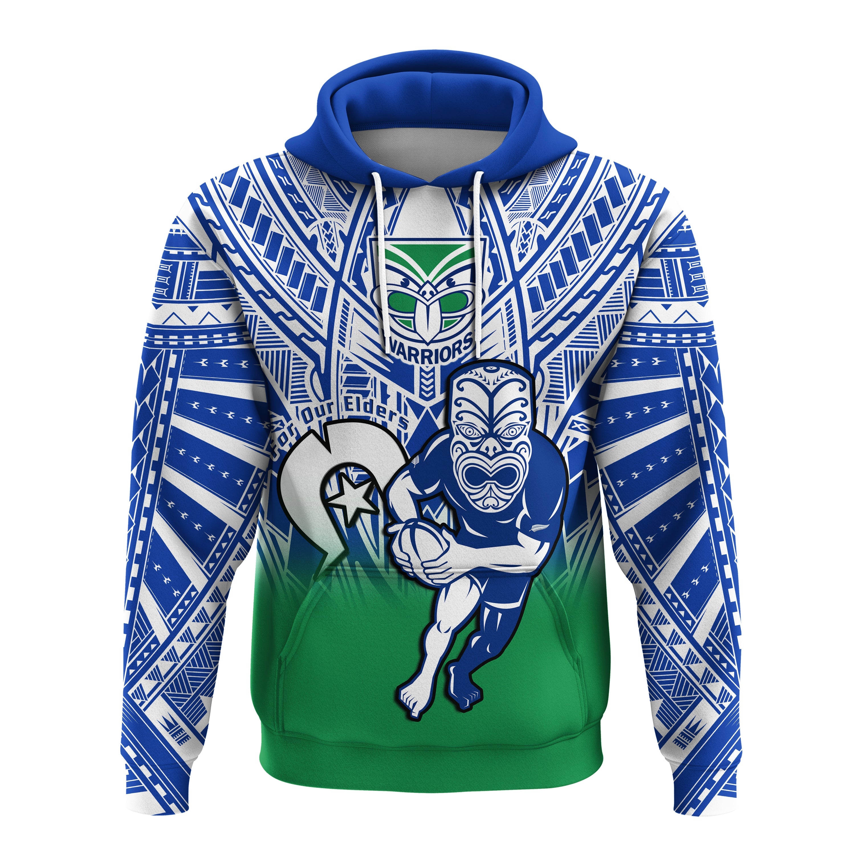 custom-text-and-number-warriors-rugby-naidoc-2023-hoodie-new-zealand-tiki-for-our-elders