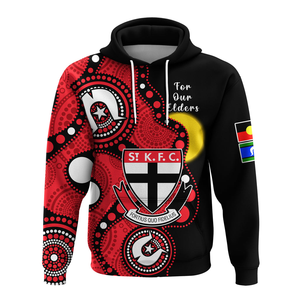 custom-text-and-number-st-kilda-football-naidoc-2023-hoodie-saints-indigenous-for-our-elders