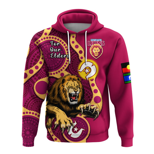 custom-text-and-number-brisbane-lions-football-naidoc-2023-hoodie-for-our-elders-indigenous-art