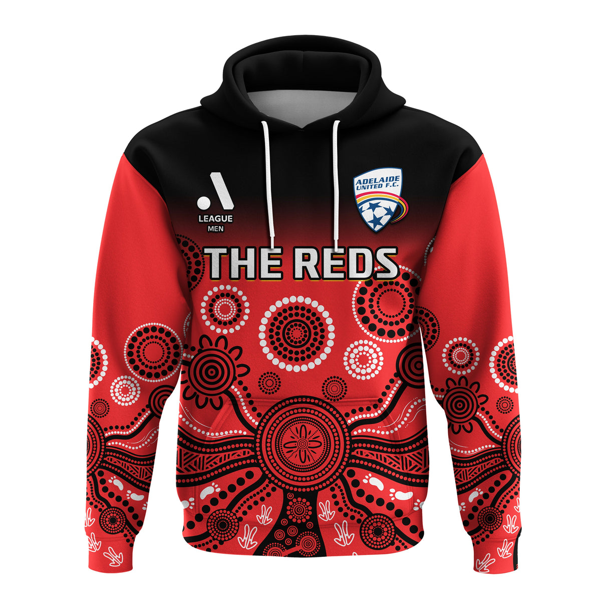 custom-text-and-number-adelaide-united-football-hoodie-indigenous-art