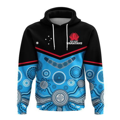 custom-text-and-number-waratahs-super-rugby-2023-hoodie-nsw-tahs-indigenous-art