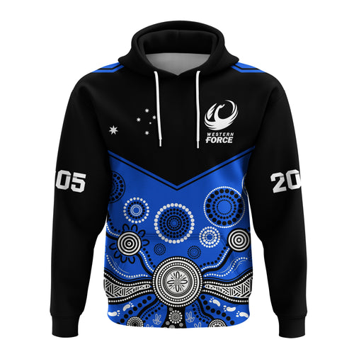 custom-text-and-number-western-force-super-rugby-2023-hoodie-est-2005-indigenous-art