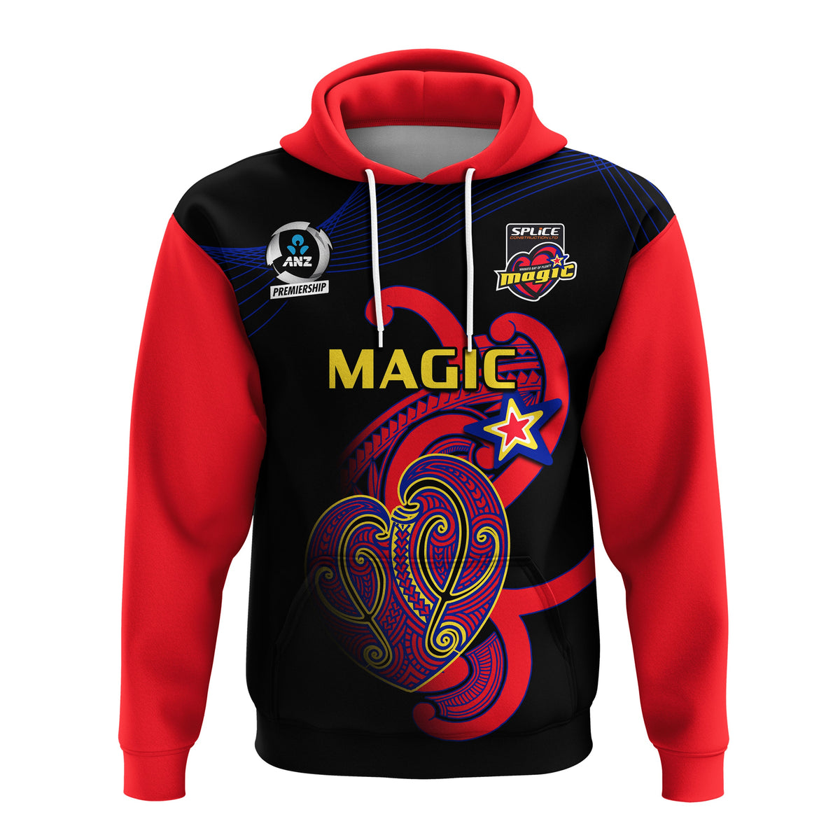 custom-text-and-number-aotearoa-netball-hoodie-waikato-bay-of-plenty-magic-2023-anz-premiership