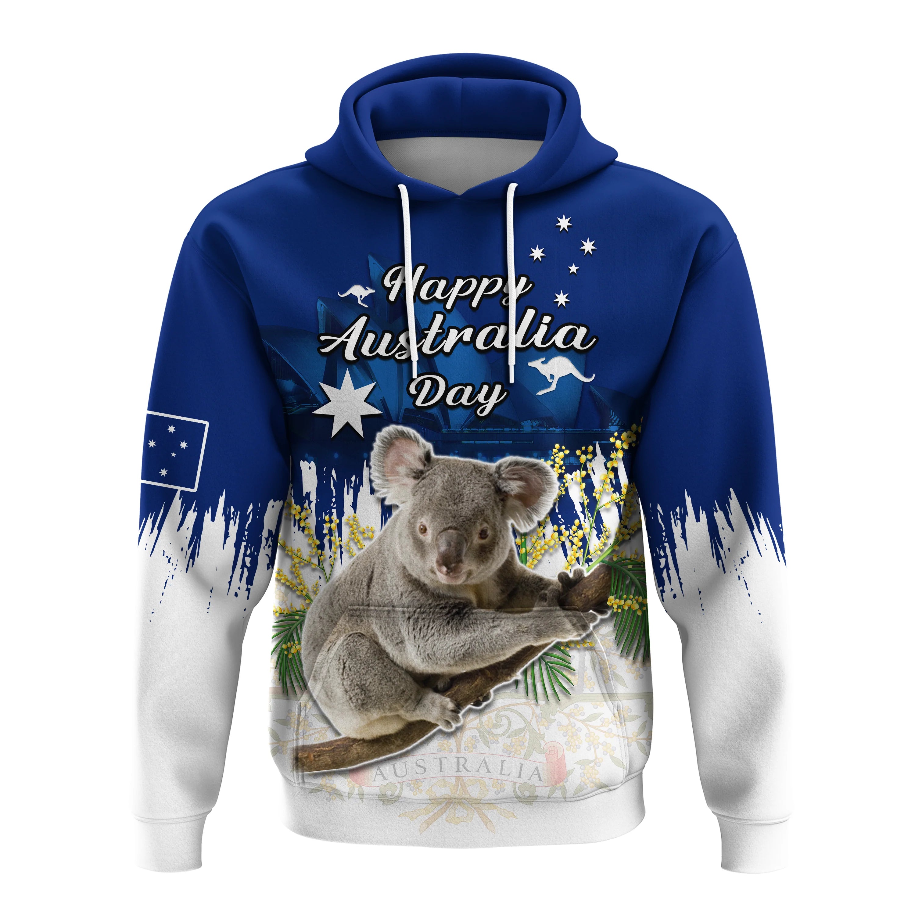 custom-personalised-australia-day-hoodie-koala-sydney-opera-house-flag-color