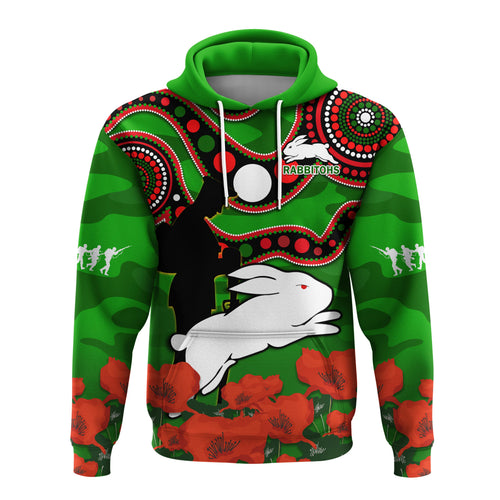 custom-text-and-number-rabbitohs-rugby-anzac-2023-hoodie-lest-we-forget