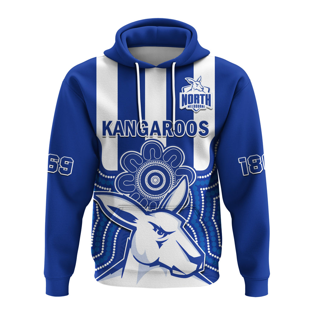 custom-text-and-number-melbourne-football-hoodie-north-kangaroos-1869-aboriginal-art