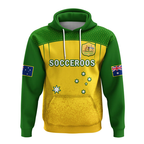 custom-text-and-number-australia-soccer-hoodie-socceroos-dots-kangaroo-simple-style