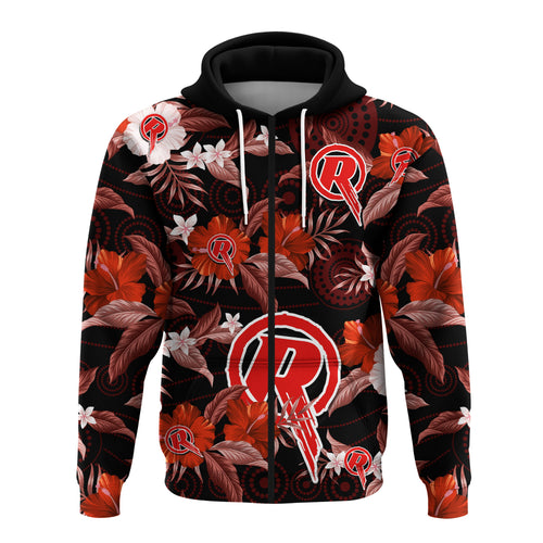 melbourne-renegades-cricket-hoodie-aboriginal-art-mix-tropical-flowers