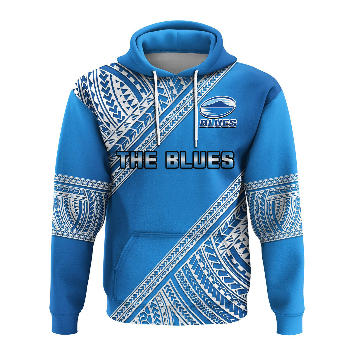 custom-text-and-number-blues-rugby-hoodie-aotearoa-super-auckland-polynesian-pattern