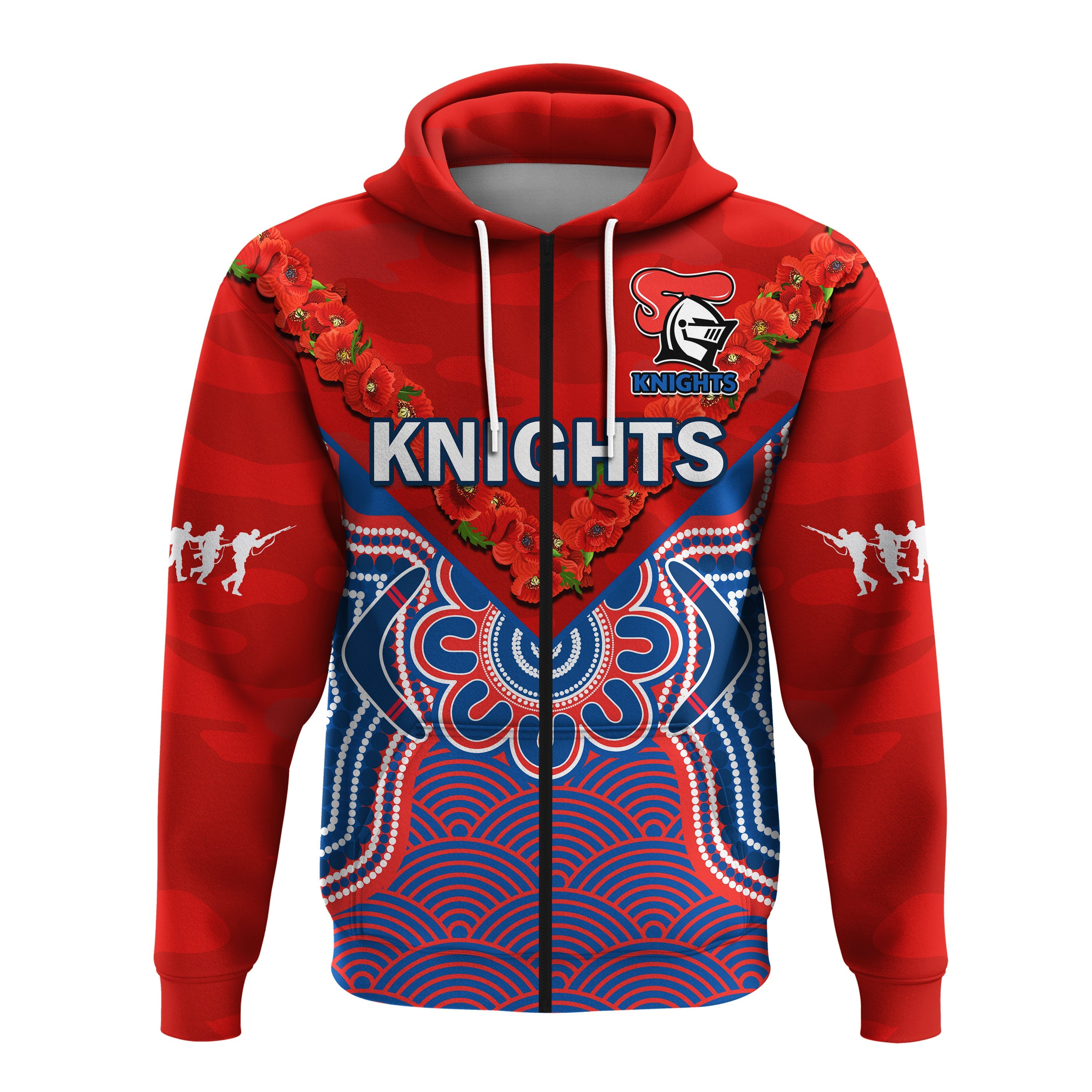 custom-text-and-number-knights-anzac-2023-hoodie-camouflage-poppy-mix-aboriginal