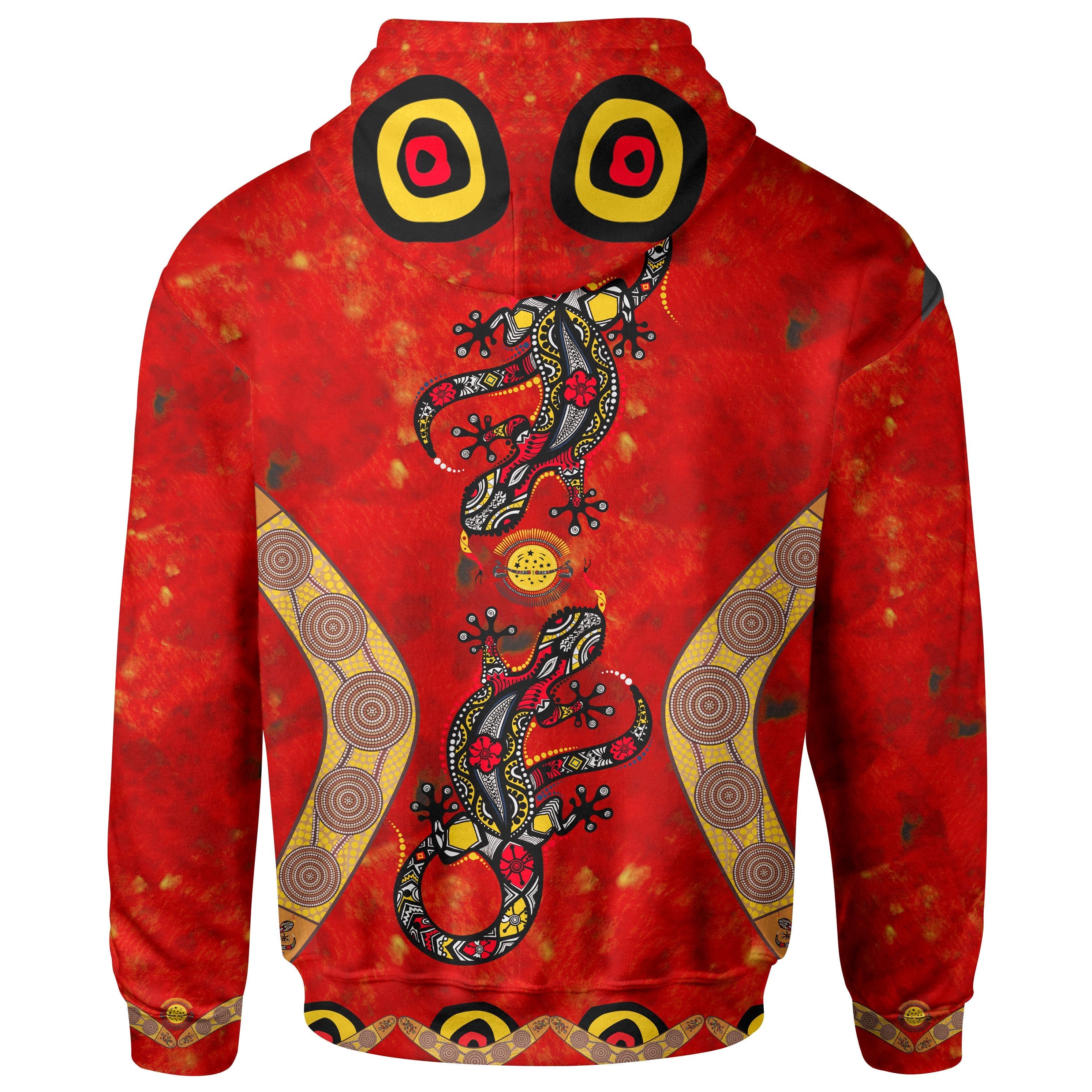 aboriginal-hoodie-lizard-and-boomerang-pattern