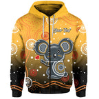custom-personalised-koala-indigenous-zip-hoodie-aboriginal-aussie