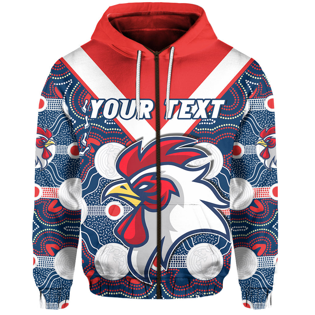 custom-personalised-roosters-zip-hoodie-sydney-indigenous