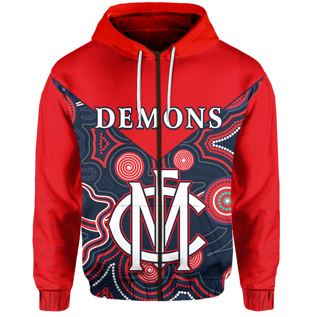 custom-personalised-melbourne-demons-2021-zip-hoodie-we-are-the-champions